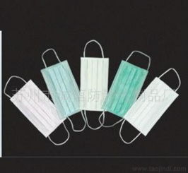 批發供應醫藥用平面無紡布耳帶式防塵口罩價格 廠家 圖片